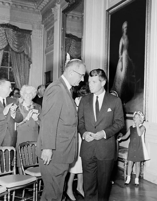 Framed Print : Kennedy Speaking to Guests Framed Print : Kennedy Speaking to Guests