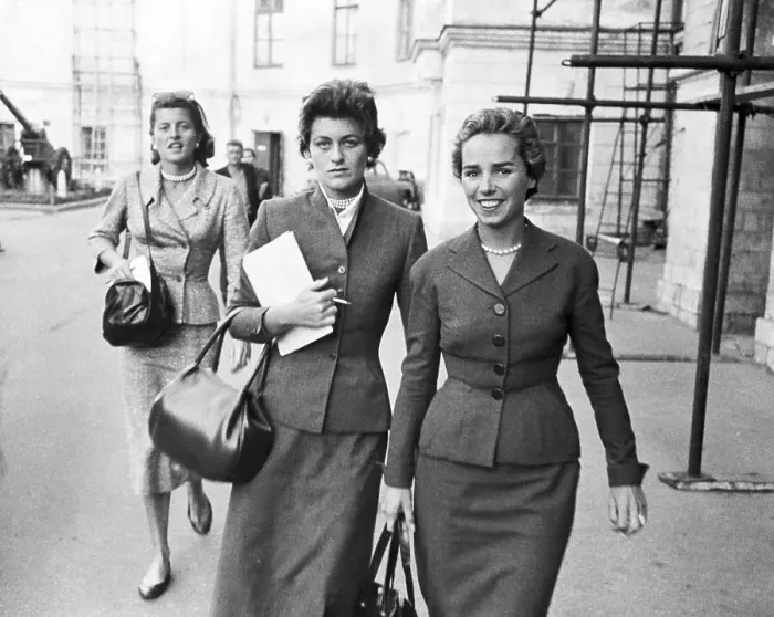Framed Print : Kennedy Women In Russia Framed Print : Kennedy Women In Russia