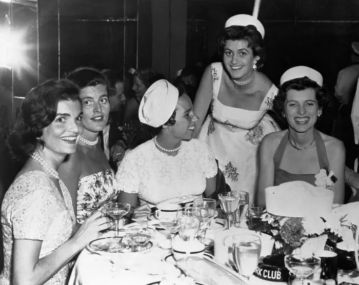 Framed Print : Kennedys at a Party