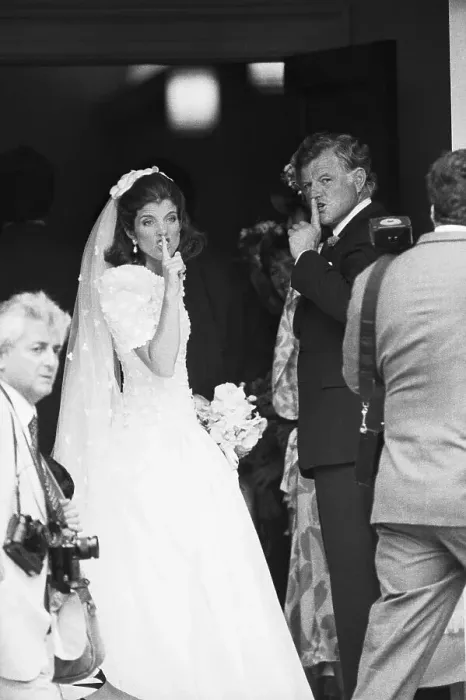 Framed Print : Kennedys Quieting Press at Caroline's Wedding Framed Print : Kennedys Quieting Press at Caroline's Wedding