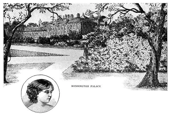 Kensington Palace with Princess Victoria