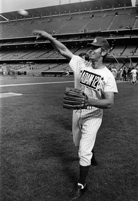 Framed Print : Kent McCord At Charity Baseball Game Framed Print : Kent McCord At Charity Baseball Game