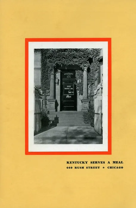 Framed Print : Kentucky Serves a Meal Framed Print : Kentucky Serves a Meal