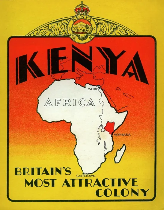 Framed Print : Kenya, Britain's Most Attractive Colony Framed Print : Kenya, Britain's Most Attractive Colony