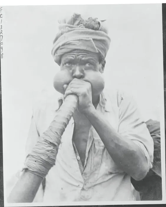 Framed Print : Kenyan Blowing Horn Framed Print : Kenyan Blowing Horn