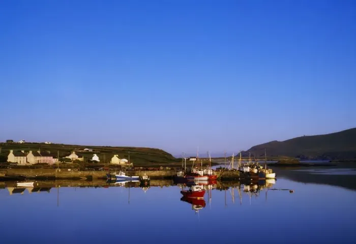 Framed Print : Co Kerry, Portmagee Harbour, Valentia Island, Ireland Framed Print : Co Kerry, Portmagee Harbour, Valentia Island, Ireland