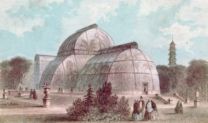 Framed Print : Kew Palm House Framed Print : Kew Palm House