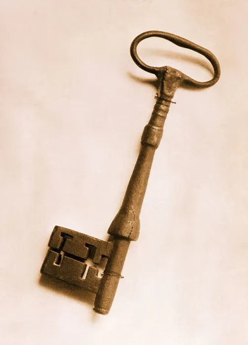Framed Print : Key That Locked Up Lincoln Conspirators