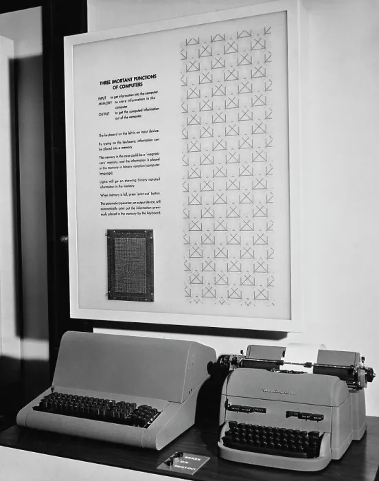 Framed Print : Keyboard And Remington Typewriter