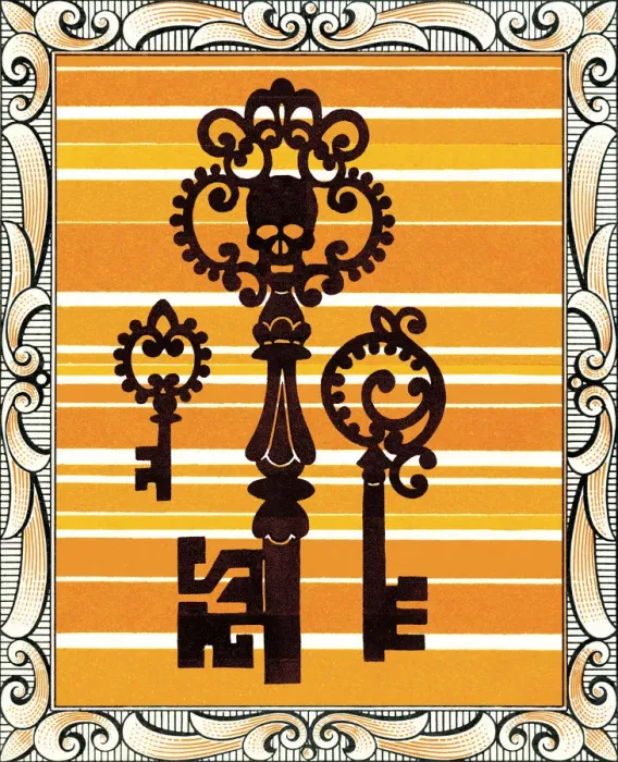 Framed Print : Three keys Framed Print : Three keys