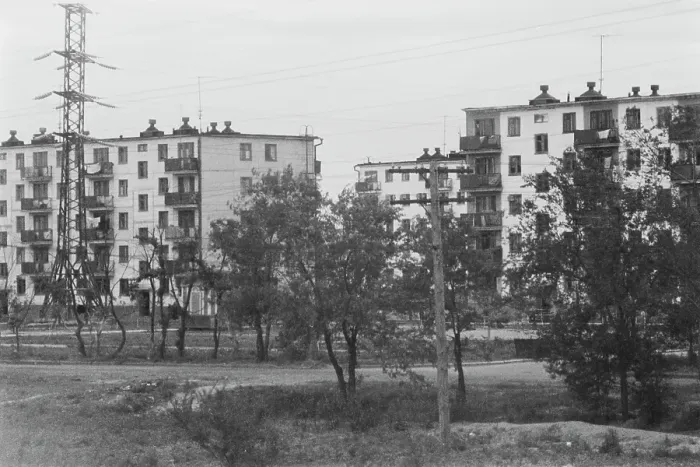 Framed Print : Khabarovsk Housing Framed Print : Khabarovsk Housing
