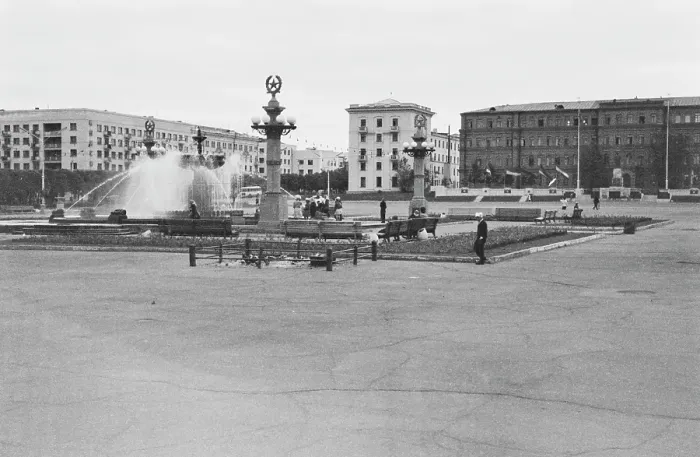 Framed Print : Khabarovsk Square