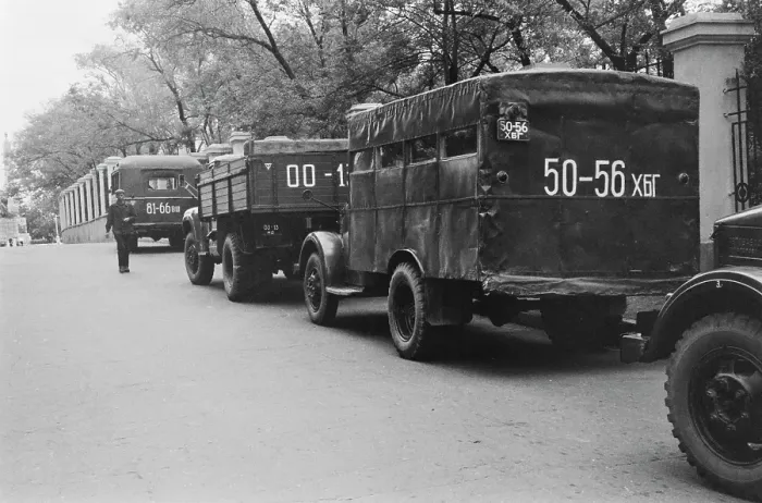 Framed Print : Khabarovsk Trucks Framed Print : Khabarovsk Trucks