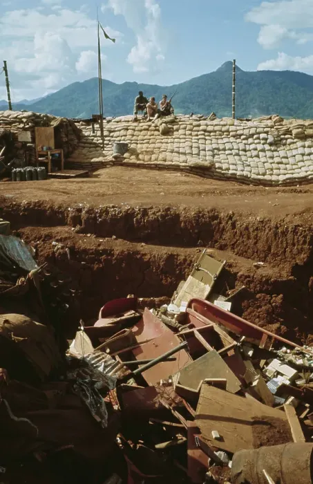 Framed Print : Khe Sanh Combat Base Framed Print : Khe Sanh Combat Base