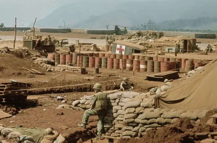 Framed Print : Khe Sanh Combat Base