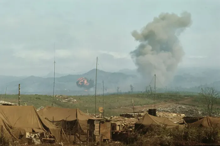 Framed Print : Khe Sanh Combat Base, Vietnam War Framed Print : Khe Sanh Combat Base, Vietnam War
