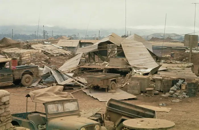 Framed Print : Khe Sanh Combat Base, Vietnam War Framed Print : Khe Sanh Combat Base, Vietnam War