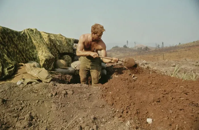 Framed Print : Khe Sanh Combat Base, Vietnam War