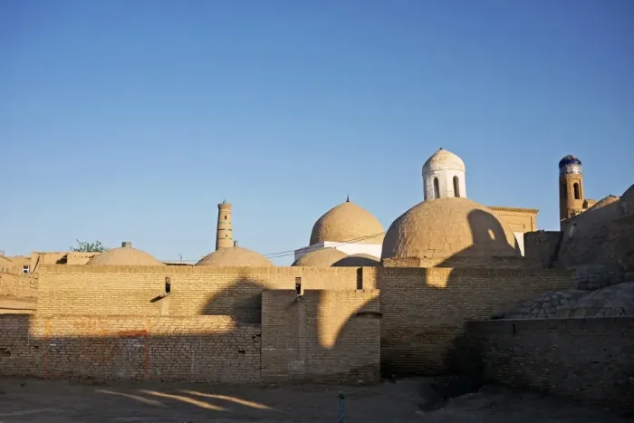 Framed Print : Khiva skyline
