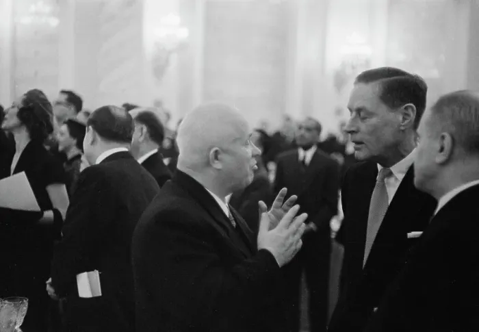 Framed Print : Khrushchev And Bohlen Framed Print : Khrushchev And Bohlen