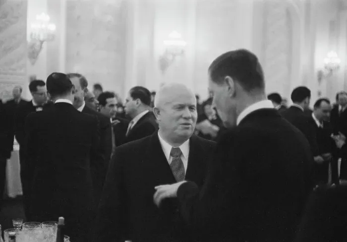 Framed Print : Khrushchev And Bohlen Framed Print : Khrushchev And Bohlen