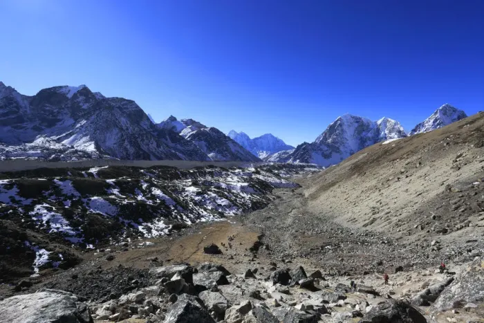 Framed Print : The Khumbu Glacier