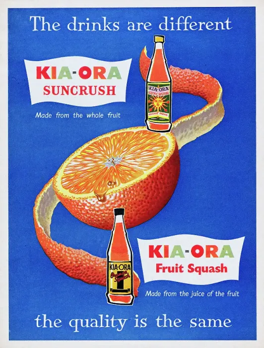 Framed Print : Kia-Ora Fruit Squash Framed Print : Kia-Ora Fruit Squash
