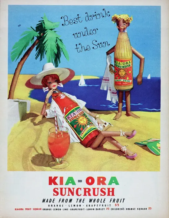 Framed Print : Kia-Ora Suncrush