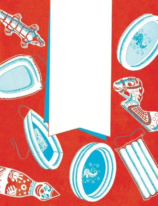 Framed Print : Kiddie pool pattern