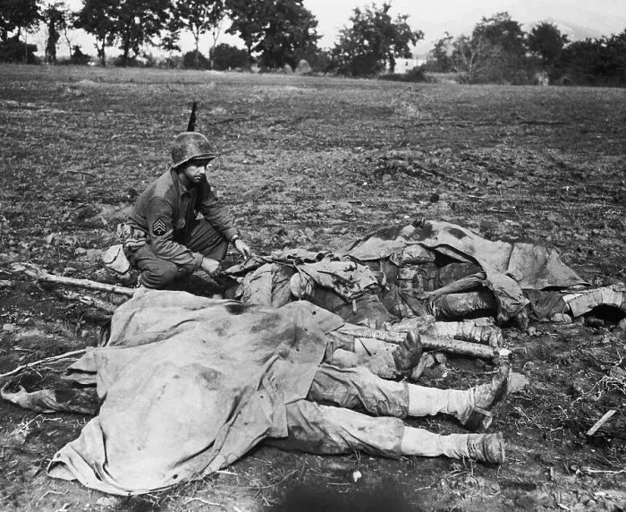Framed Print : Killed American Soldiers Framed Print : Killed American Soldiers