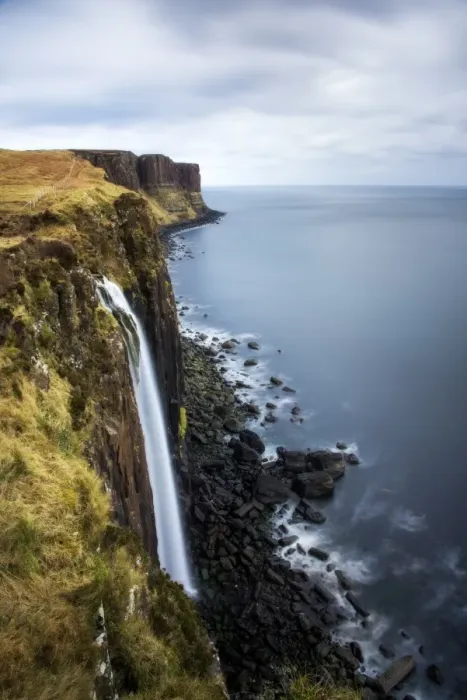 Framed Print : Kilt Rock and Mealt Falls in Isle of Skye Framed Print : Kilt Rock and Mealt Falls in Isle of Skye