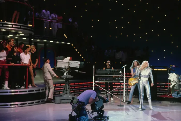 Framed Print : Kim Carnes Plays American Bandstand Framed Print : Kim Carnes Plays American Bandstand