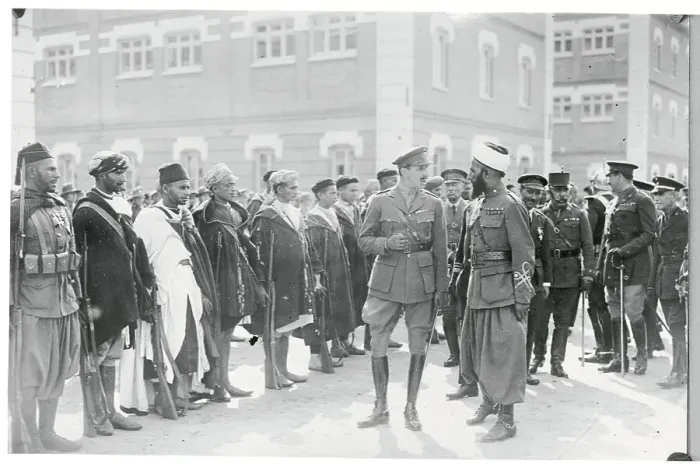 Framed Print : King Alfonso Speaking to Troops Framed Print : King Alfonso Speaking to Troops