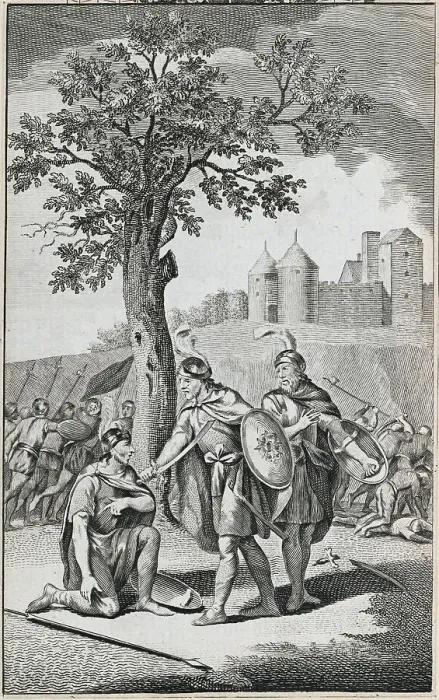 Framed Print : King Athlestan and Troops Capturing Leofrid Framed Print : King Athlestan and Troops Capturing Leofrid