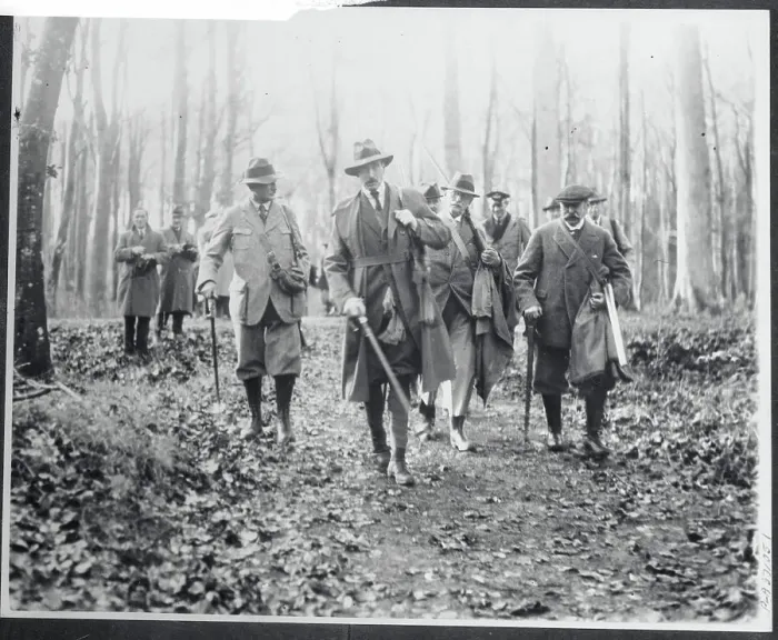 Framed Print : King Christian and Hunting Party Framed Print : King Christian and Hunting Party