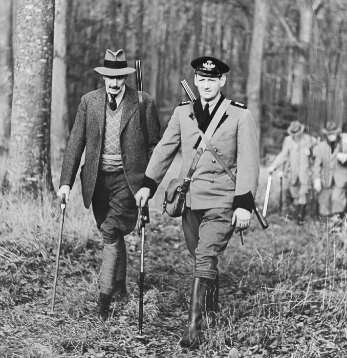 Framed Print : King Christian and Son on Hunting Trip Framed Print : King Christian and Son on Hunting Trip