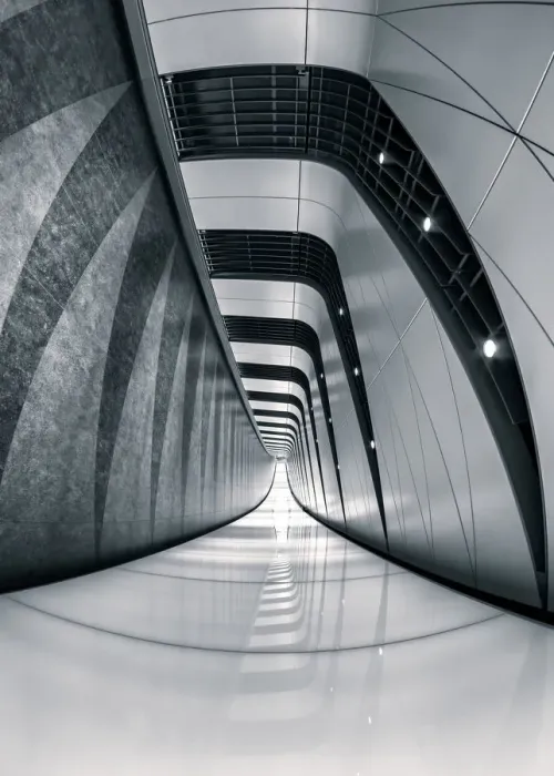 Framed Print : King Cross Light Tunnel I Framed Print : King Cross Light Tunnel I