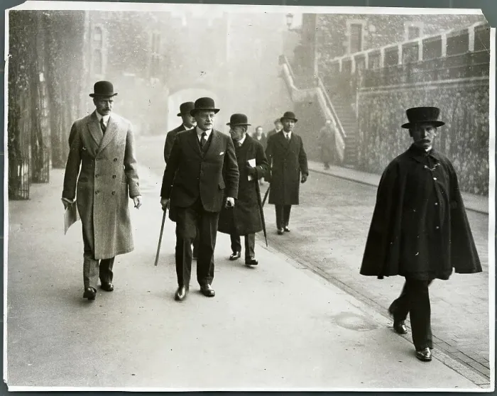 Framed Print : King of Denmark (Left) at Tower of London