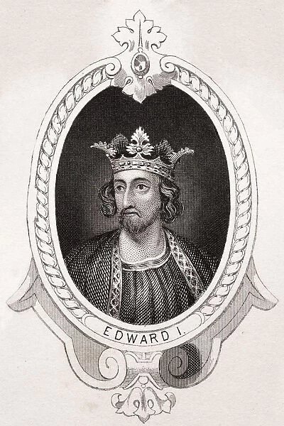 King Edward I. King Edward the First of England, reigned from 1272 to 1307