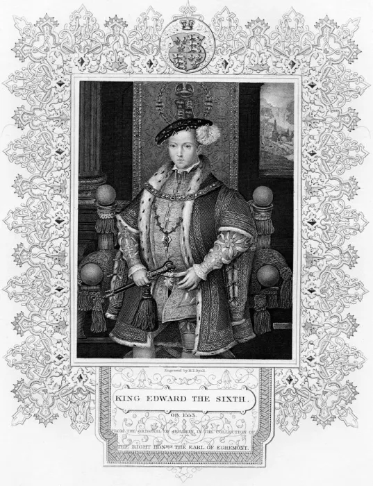 Framed Print : King Edward the Sixth Framed Print : King Edward the Sixth