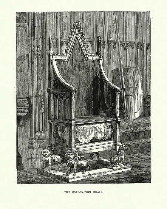 Framed Print : King Edward's Chair or The Coronation Chair Framed Print : King Edward's Chair or The Coronation Chair