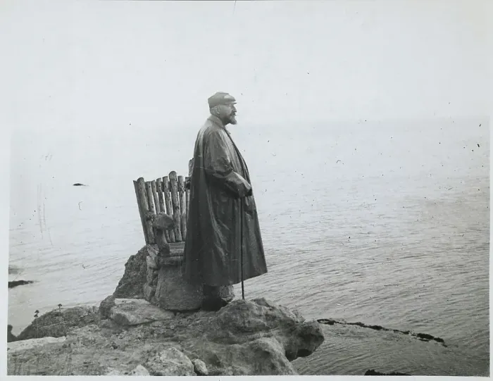 Framed Print : King Ferdinand of Bulgaria Gazing into Sea Framed Print : King Ferdinand of Bulgaria Gazing into Sea