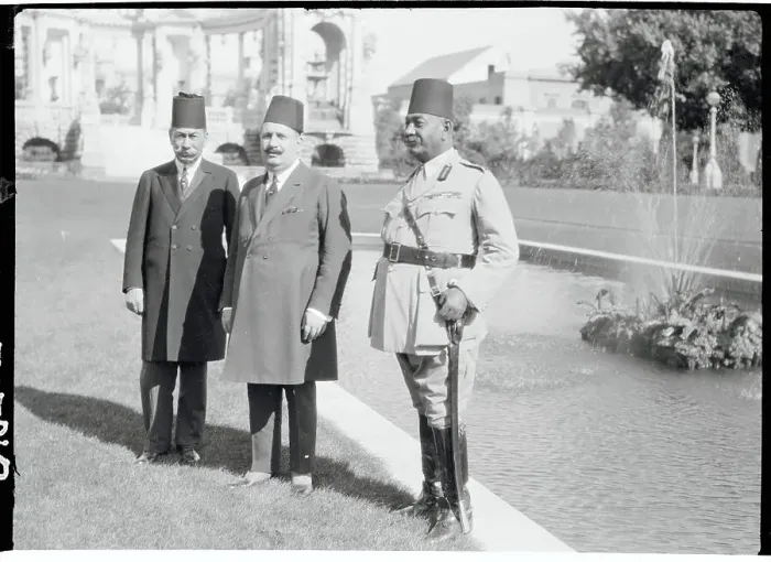 Framed Print : King Fouad and Lord Chamberlain Framed Print : King Fouad and Lord Chamberlain