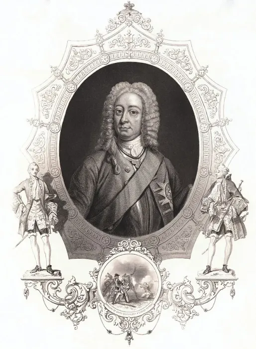Framed Print : King George II Framed Print : King George II