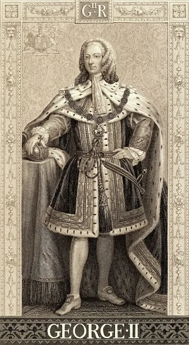 Framed Print : King George II Framed Print : King George II