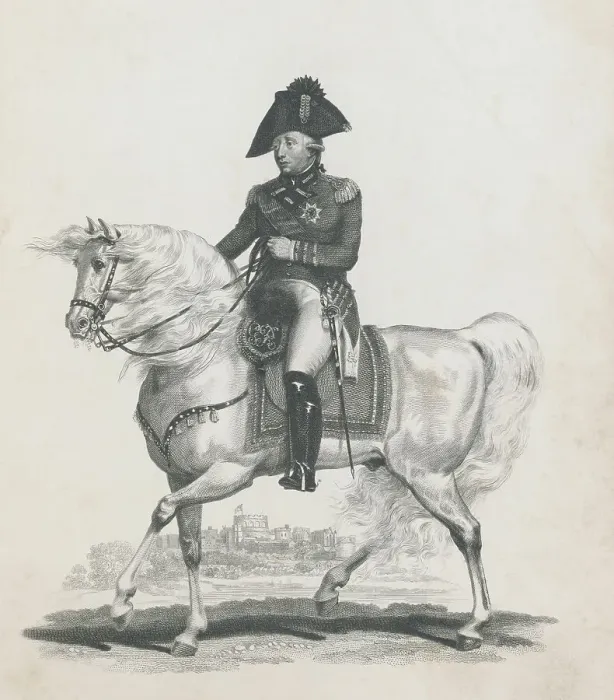Framed Print : King George III on His Horse Framed Print : King George III on His Horse