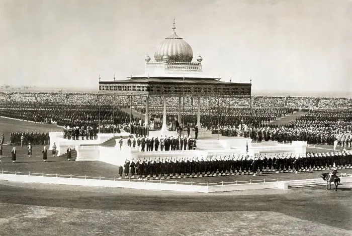 Framed Print : King George Visits India Framed Print : King George Visits India