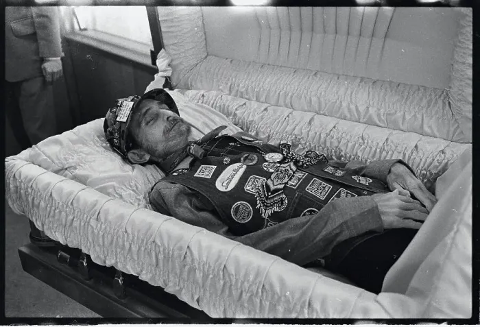 Framed Print : King of the Hobos Lying in State Framed Print : King of the Hobos Lying in State