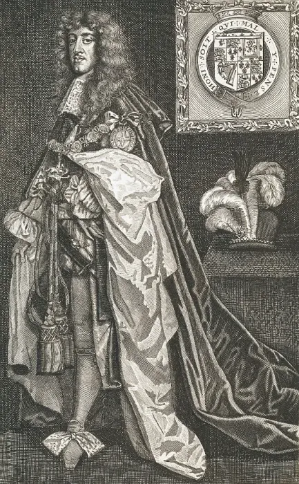 Framed Print : King James II Framed Print : King James II