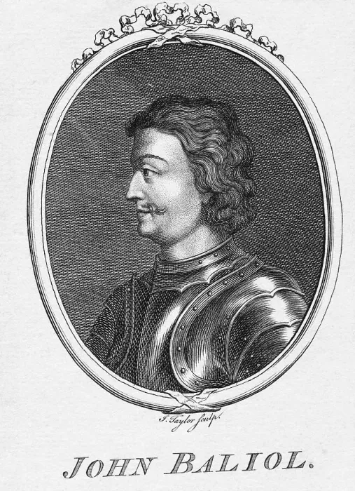Framed Print : King John Balliol Framed Print : King John Balliol